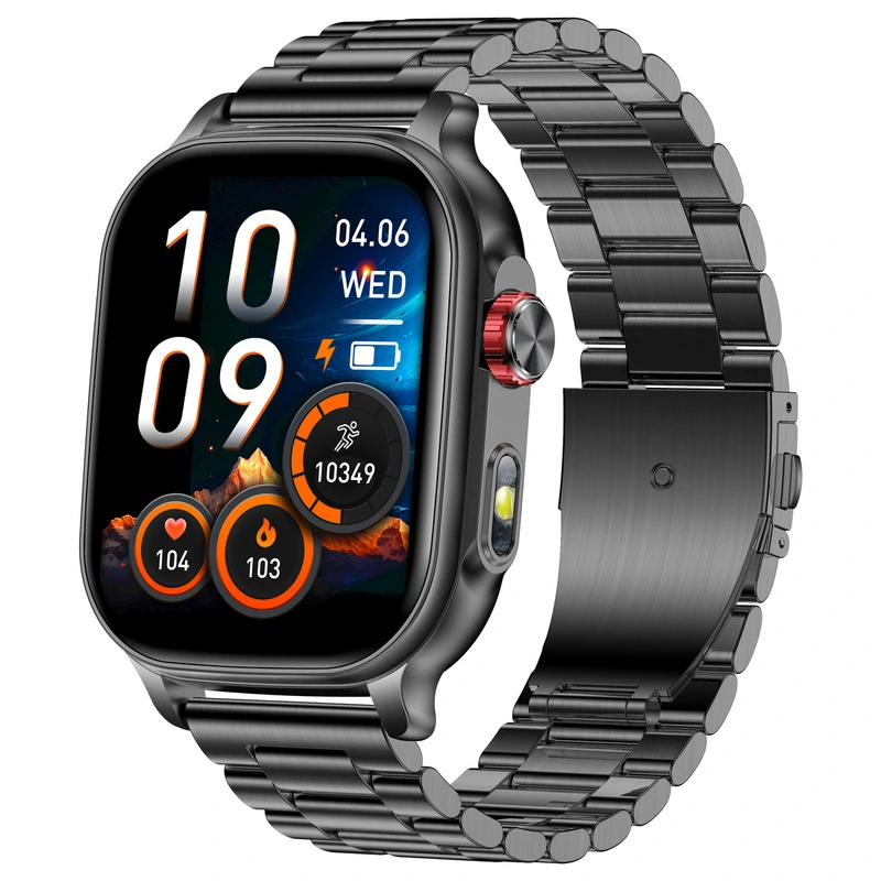 Smart Energy Steel Black, 2 ремінці
