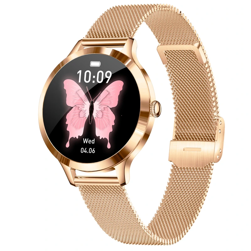 Розумний смарт годинник Smart Vip Lady Butterfly Gold