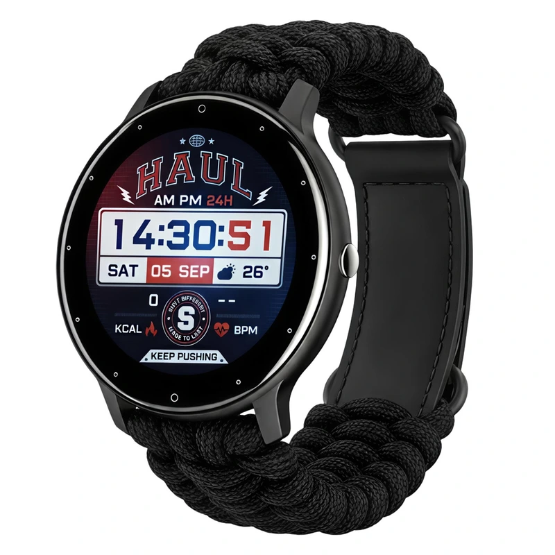 Smart Classic Black Paracord, 2 ремінці