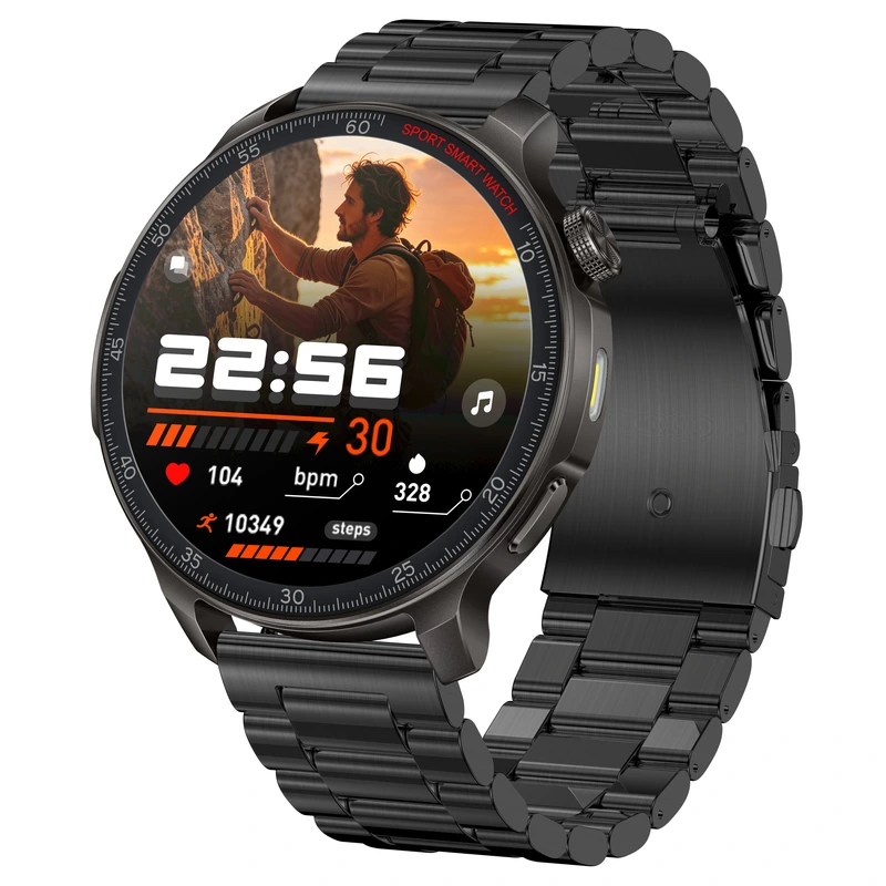 Smart Colorado Steel Black 5BAR, 2 ремінці — UWatch