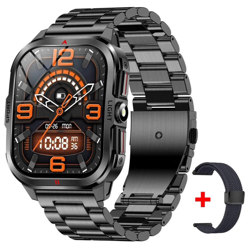 Розумний смарт годинник Smart Fantastic Steel, 2 ремінці