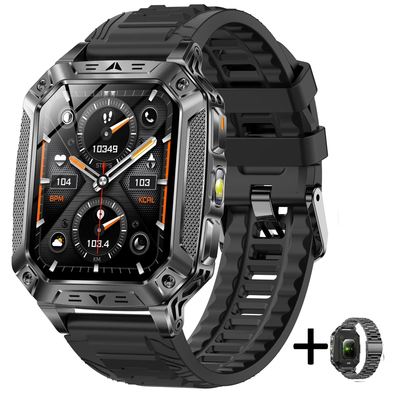 Розумний смарт годинник Smart Formula K+ Rubber, 2 ремінці