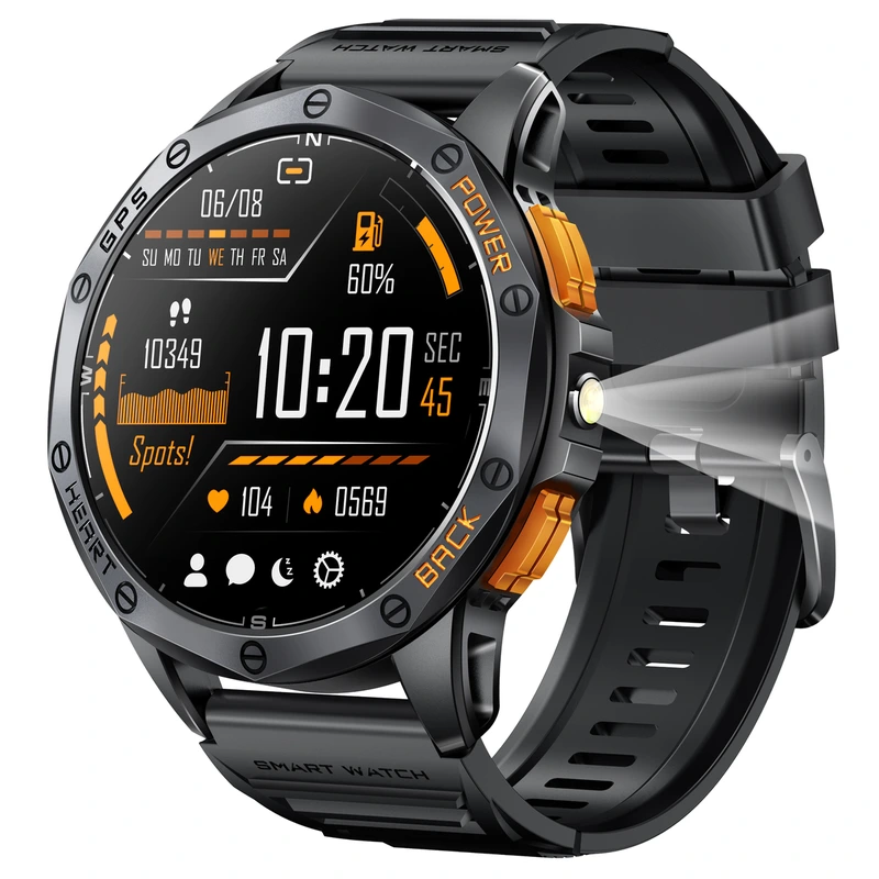 Розумний смарт годинник Smart GPS Max Black, 2 ремінці
