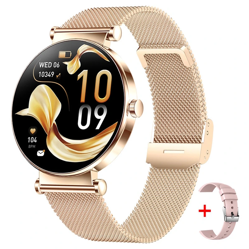 Розумний смарт годинник Smart Princess Steel Gold, 2 ремінці