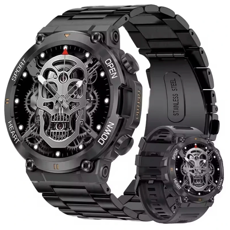 Розумний смарт годинник Smart Storm Steel, 2 ремінці