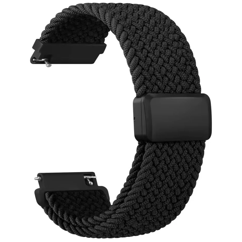 Тканевий ремінець Gravy Black 22 — UWatch