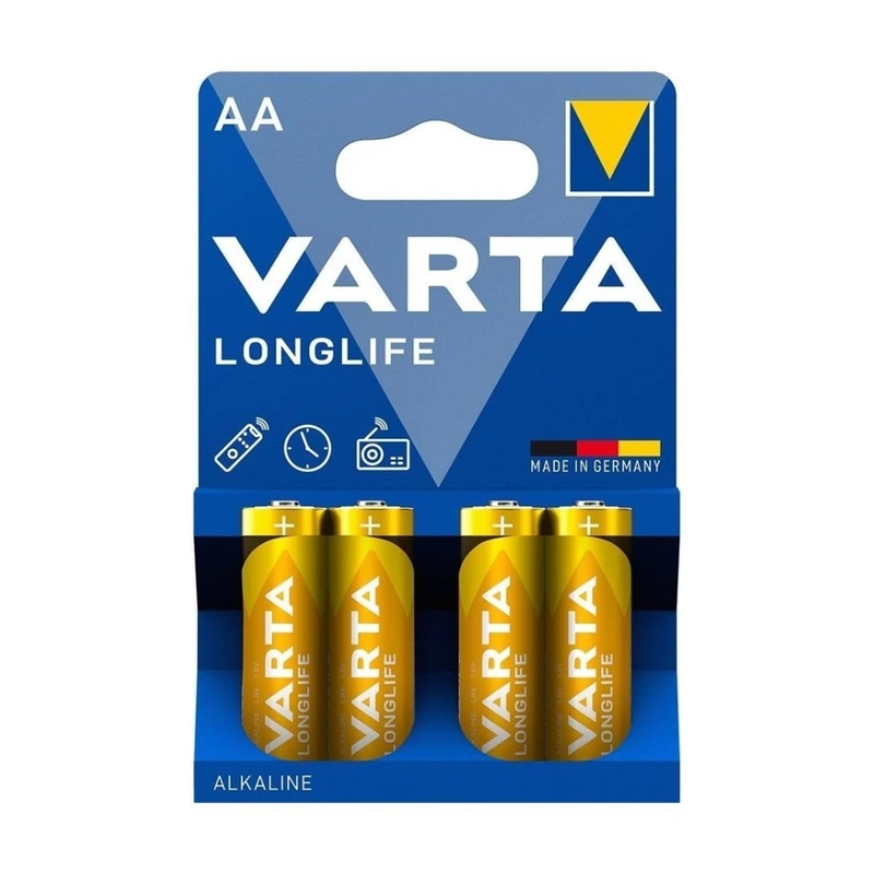 Батарейка Varta LR6/AA Longlife Alkaline (4шт) — Varta