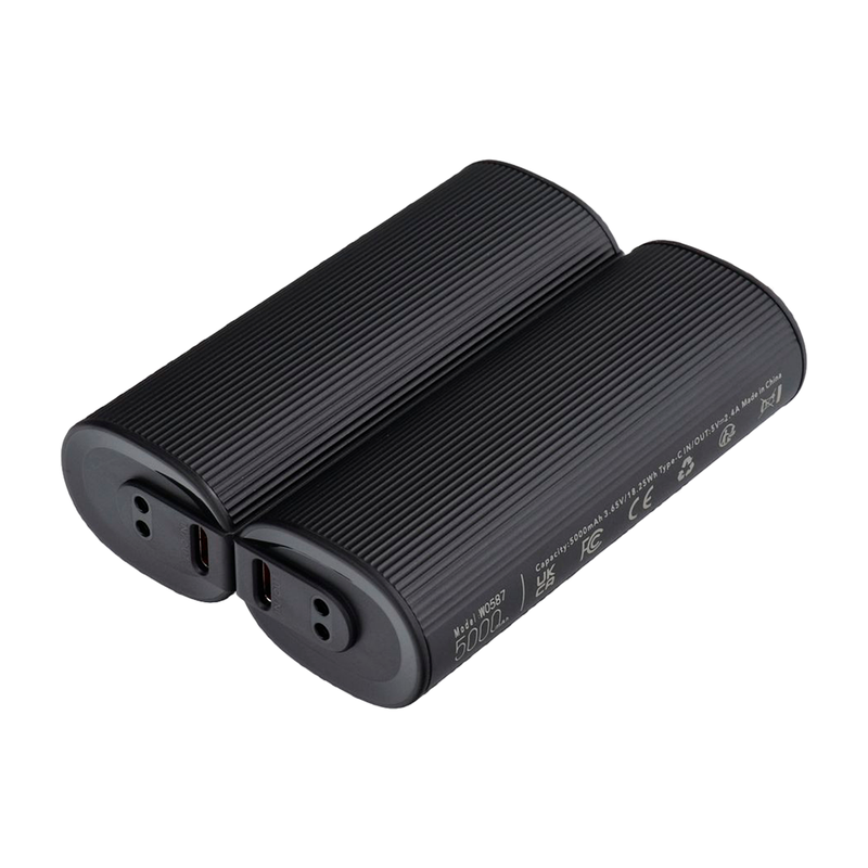 Зовнішній акумулятор VEGER 10000 mAh (2x5000mAh) Магнітна грілка для рук