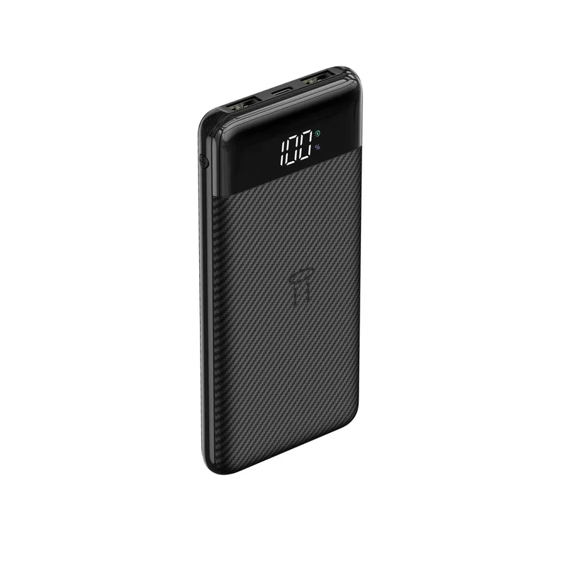 Зовнішній акумулятор VEGER 10000mAh 3.7V With LCD Display — VEGER