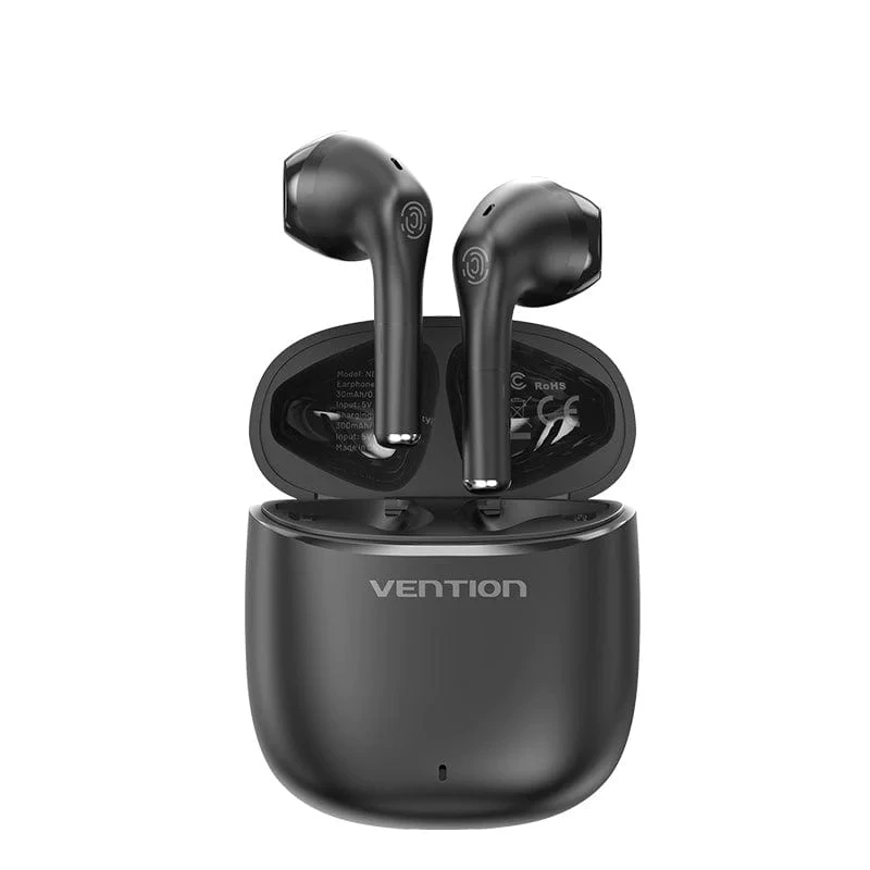 Бездротові навушники TWS Vention Elf Earbuds E02, IPX4, Black (NBGB0) — Vention