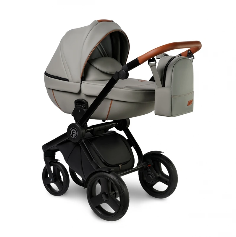 Коляска 2 в 1 Verdi Futuro 02, Stone grey, сірий