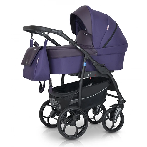 Коляска 3 в 1 Verdi Max Plus 02 фіолетовий — Verdi
