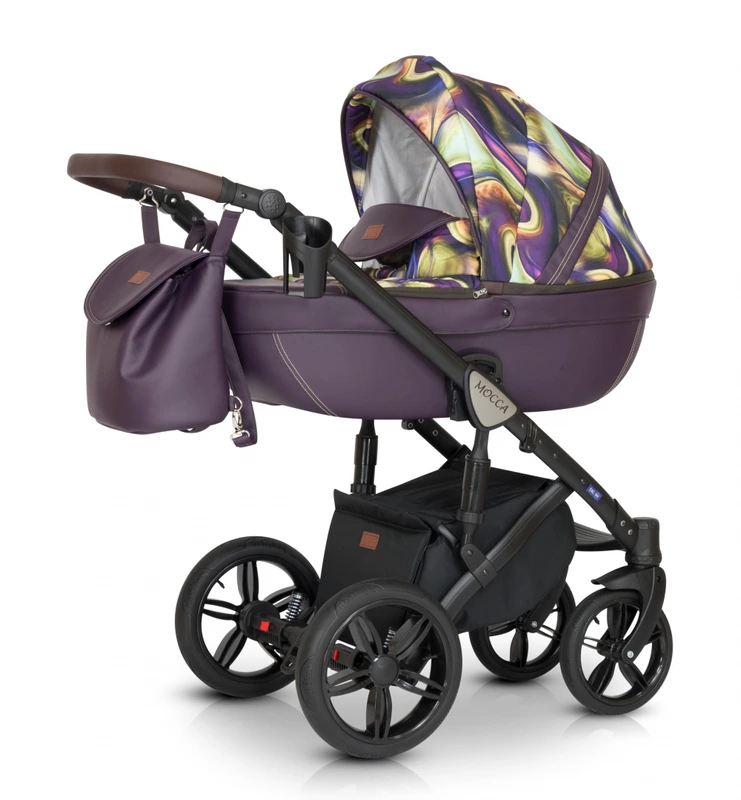 Коляска 3 в 1 Verdi Mocca 09 фіолетовий — Verdi
