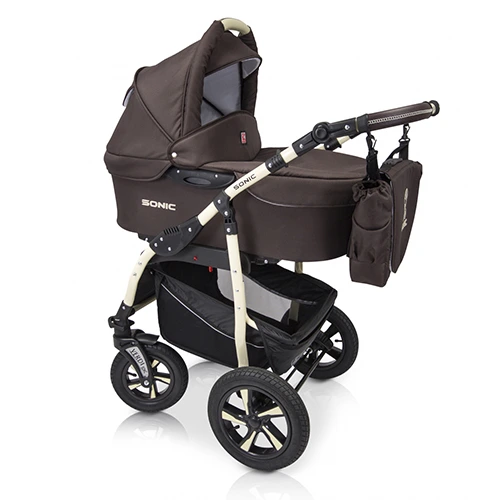 Коляска 3 в 1 Verdi Sonic 12 коричневий — Verdi