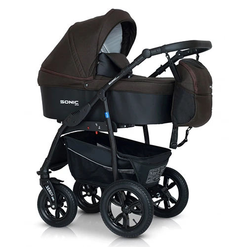 Коляска 3 в 1 Verdi Sonic Plus 08 коричневий — Verdi