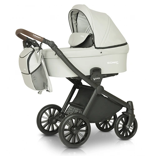 Коляска 3 в 1 Verdi Sonic Soft 06 світло сірий — Verdi