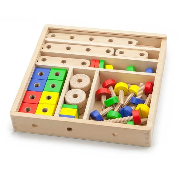 Дерев'яний конструктор Viga Toys 53 деталі (50490) — Viga Toys