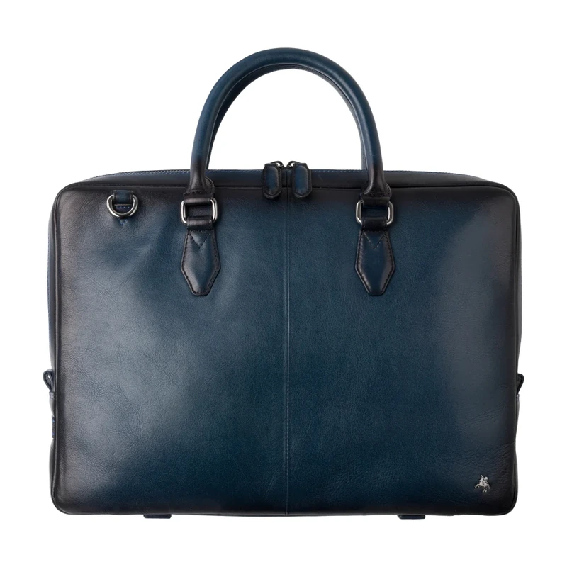 Чоловіча сумка для ноутбука 13 Visconti AT50 Carl (Burnish Blue)