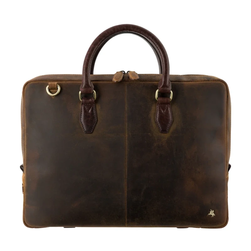Чоловіча сумка для ноутбука 13 Visconti ML50 Carl (Oil Tan/Brown)