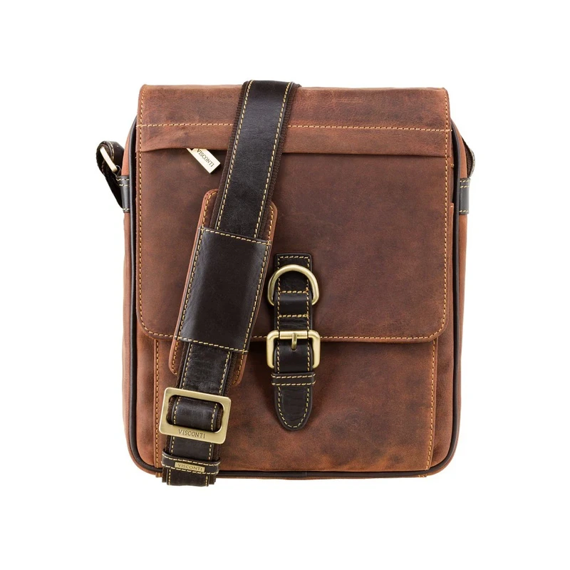 Сумка чоловіча Visconti 16011 (Oil Tan Mocha)