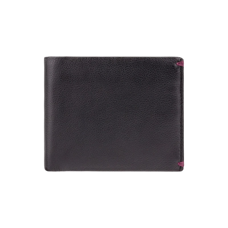 Гаманець чоловічий Visconti AP62 Montreux (Black Burgundy)