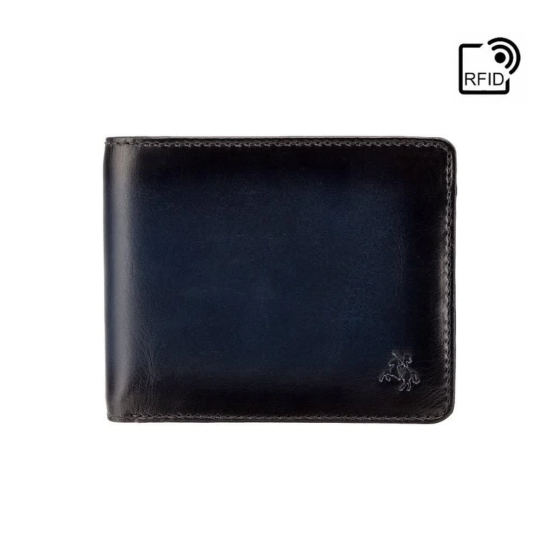 Портмоне чоловіче Visconti AT60 Arthur c RFID (Burnish Blue)
