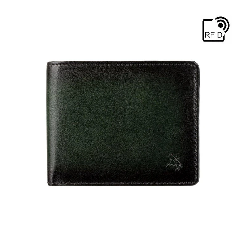 Портмоне чоловіче Visconti AT60 Arthur c RFID (Burnish Green)