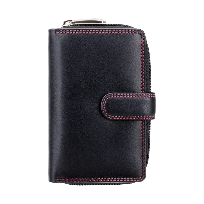 Гаманець жіночий Visconti CD22 Ruby (Black Red)