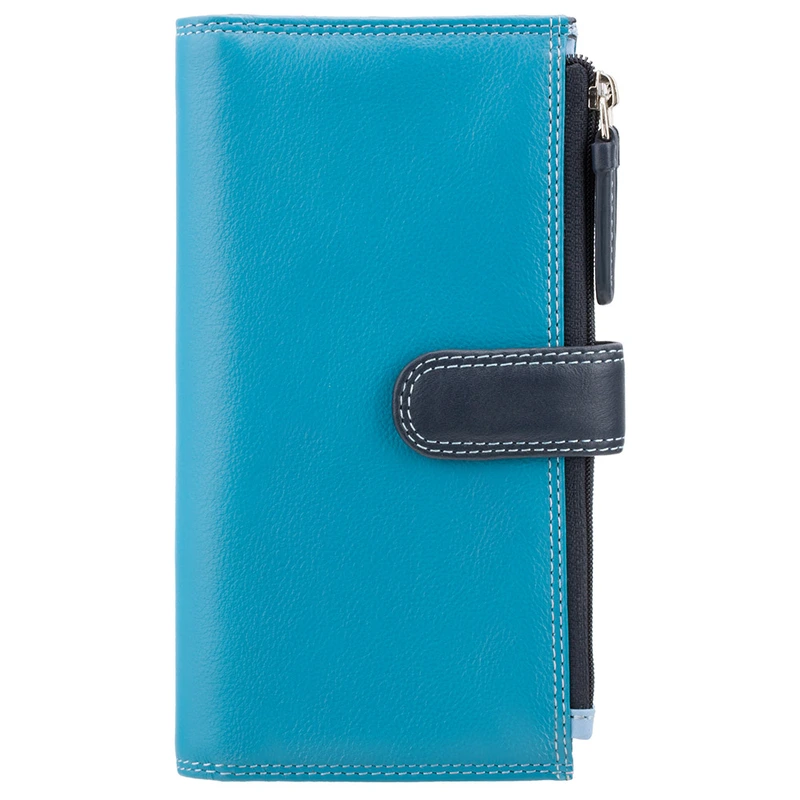 Гаманець жіночий Visconti RB100 Bermuda c RFID (Blue Multi)