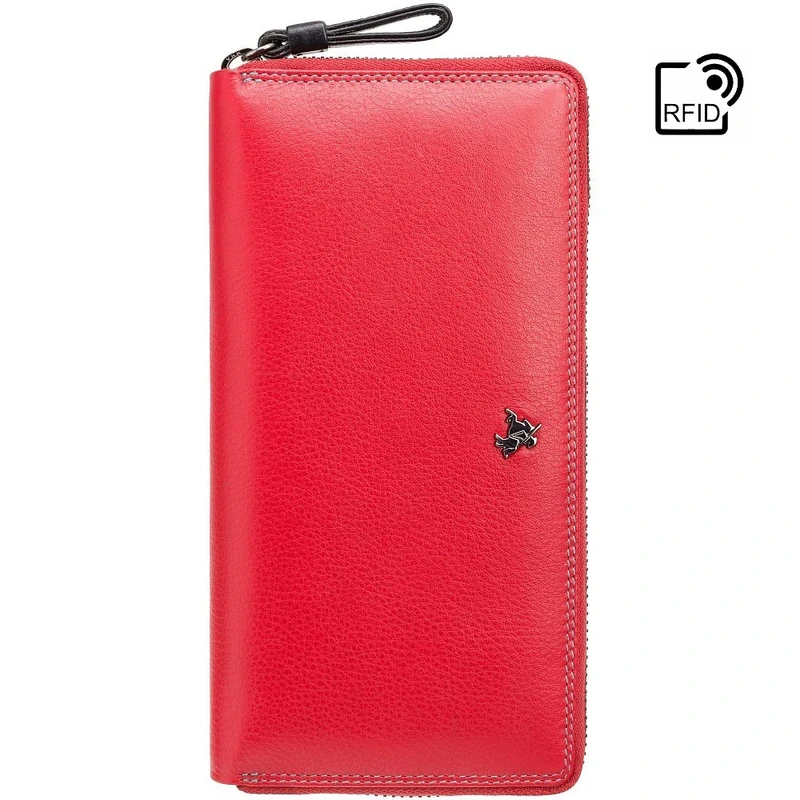 Гаманець жіночий Visconti SP33 Iris c RFID (Red Multi)