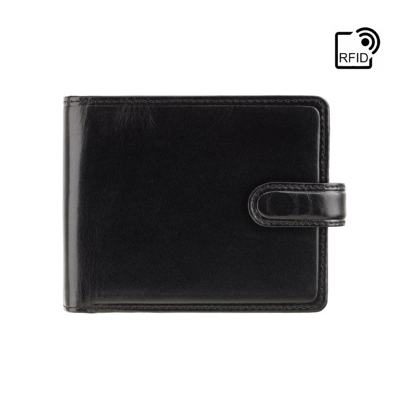 Гаманець чоловічий Visconti TR35 Atlantis c RFID (Black Red)