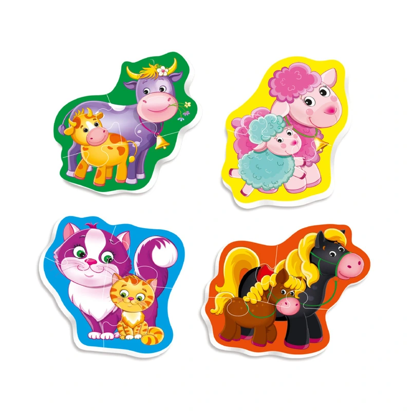 Дитячі пазли Baby Puzzle "Мама та малюк" Vladi toys VT1106-97 — Vladi Toys