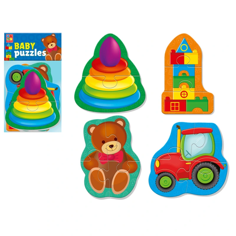 М'які бейбі пазли "Іграшки" VT1106-94 Укр — Vladi Toys