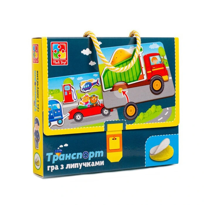 Настільна гра для дітей Транспорт? VT1302-28 — Vladi Toys