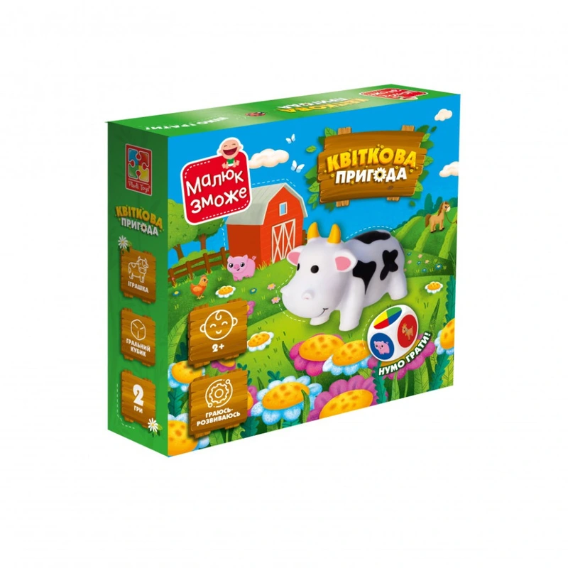 Настільна гра "Квіткова пригода" VT2100-20 українською мовою — Vladi Toys