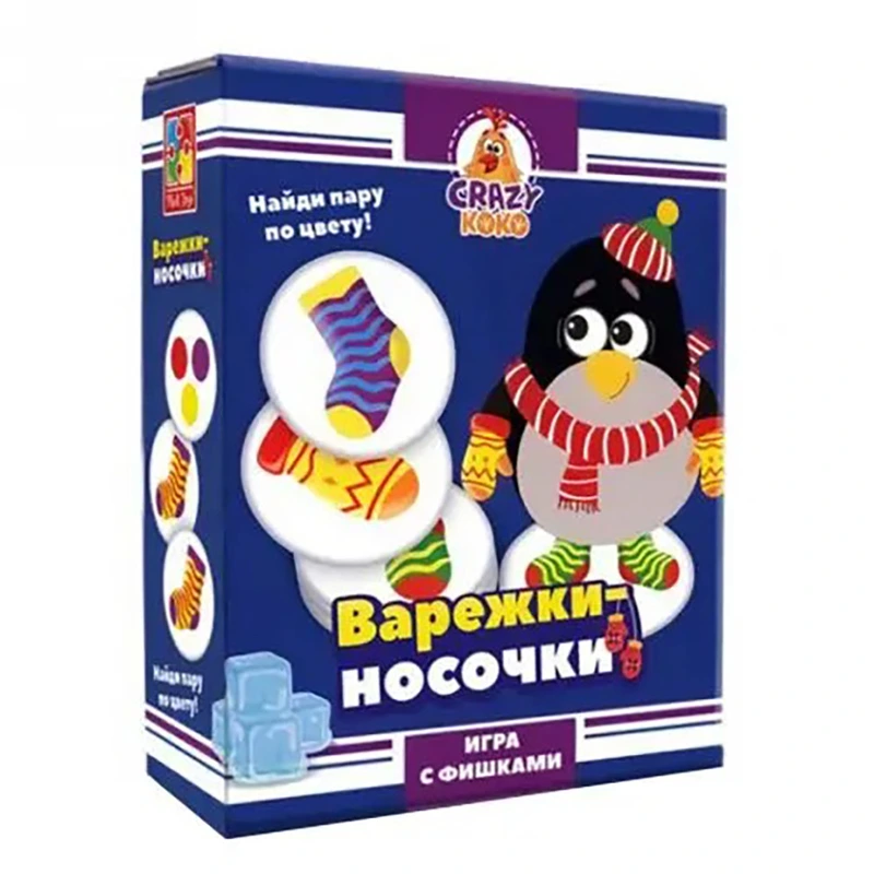Настільна гра "Носочки-рукавички" Vladi Toys VT8025-05 укр — Vladi Toys