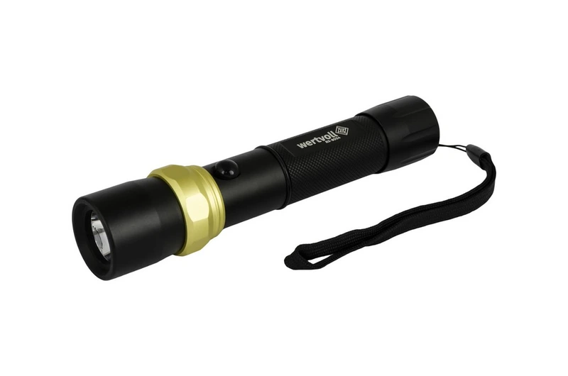 Ліхтар WERTVOLL 3 режими LED IP44 Li-ion 2000 mAh/t 7000 K/240 lum powerbank AL 168х36 мм RX-8004 — WERTVOLL