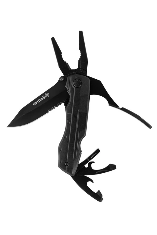 Мультиинструмент WERTVOLL "HELFER" 16в1 алюмінієва рукоятка чохол RX-9002