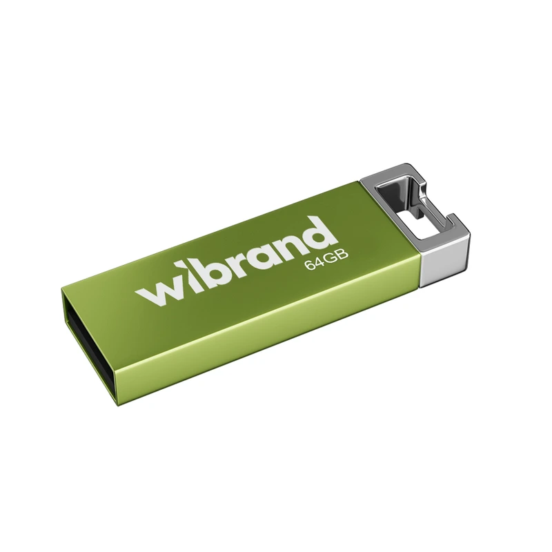 Флеш-накопичувач Wibrand USB 2.0 Chameleon 64Gb Light Green — Wibrand PC