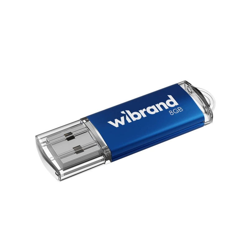 Флеш-накопичувач Wibrand USB 2.0 Cougar 8Gb Blue