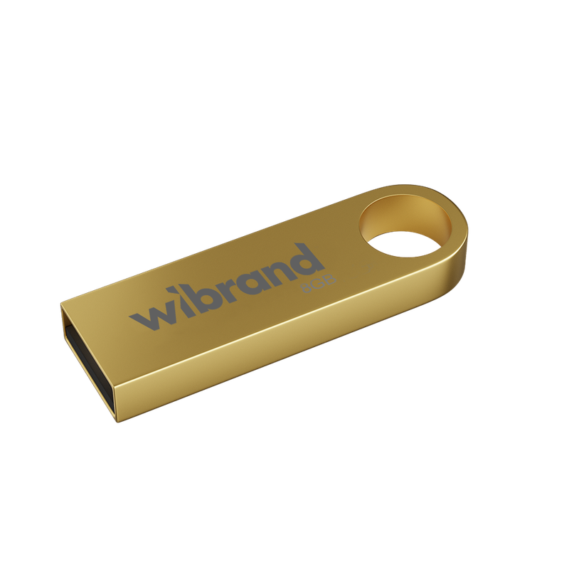 Флеш-накопичувач Wibrand USB 2.0 Puma 8Gb Gold