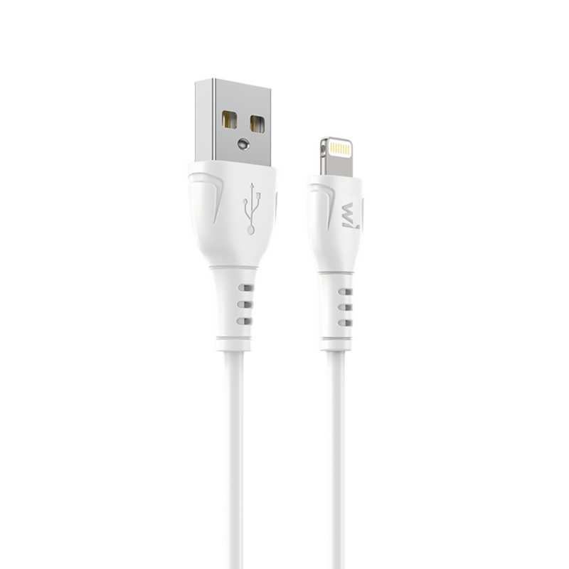 Кабель Wibrand Boa PVC charging data cable for iP 1m White — Wibrand PC