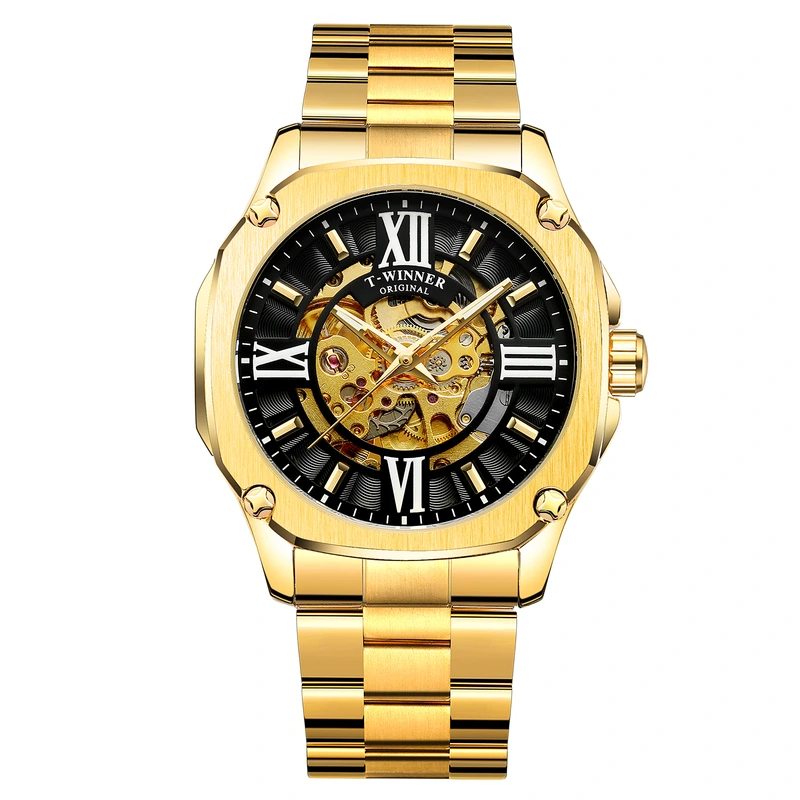 Winner 8184 Gold-Black Steel — Winner