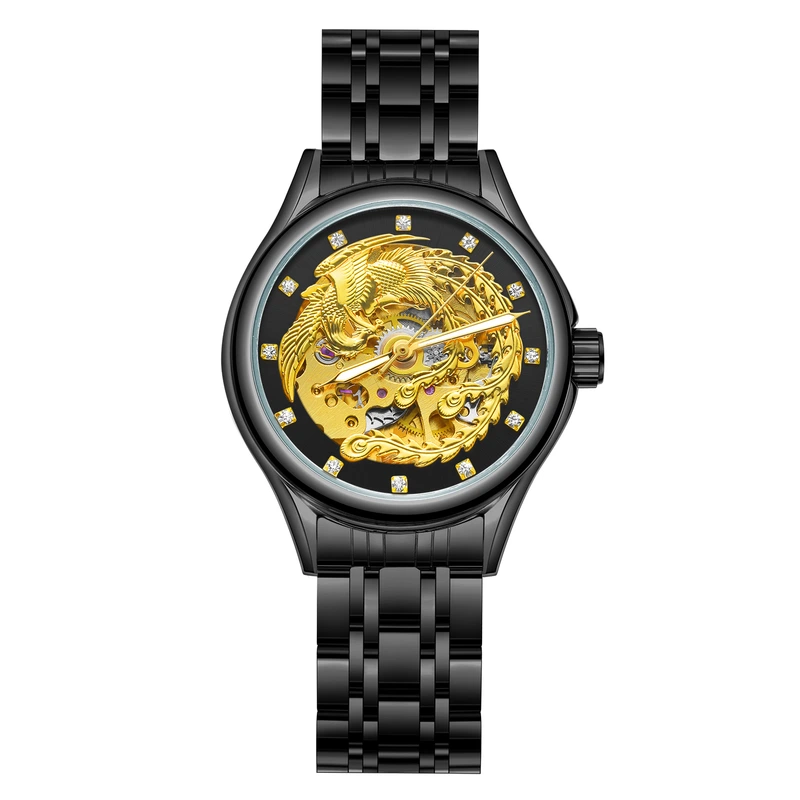 Winner 8222 Black-Gold Steel — Winner