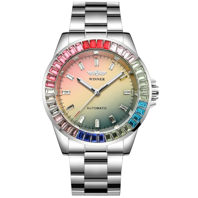 Winner 8287 Silver-Yellow