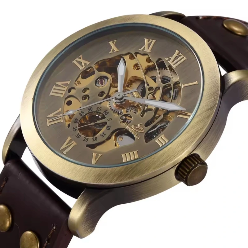 Чоловічий механічний годинник Winner Salvador