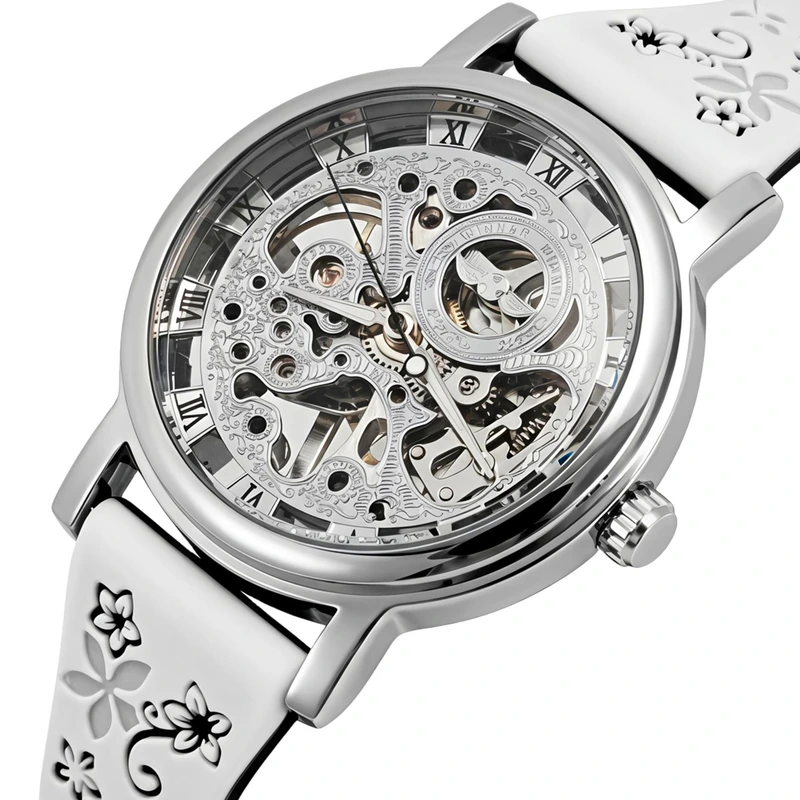 Winner Silver White Flower, 2 ремінці