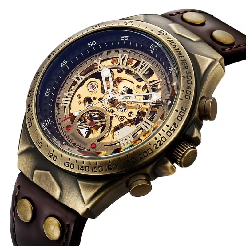 Чоловічий механічний годинник Winner Status New