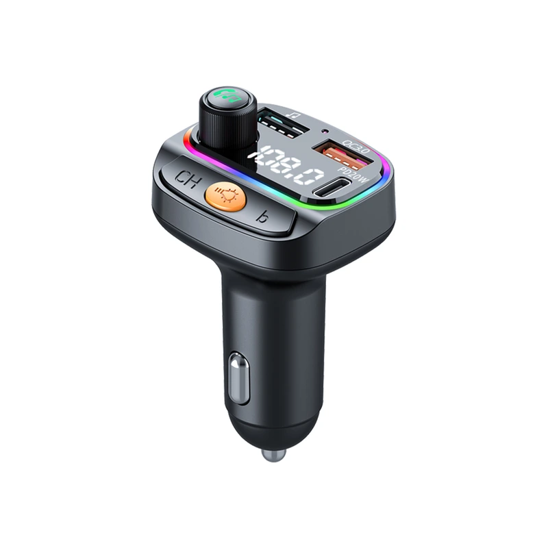 Автомобільний зарядний пристрій WIWU MP3 Car Charger Wi-QC031 Black — WIWU