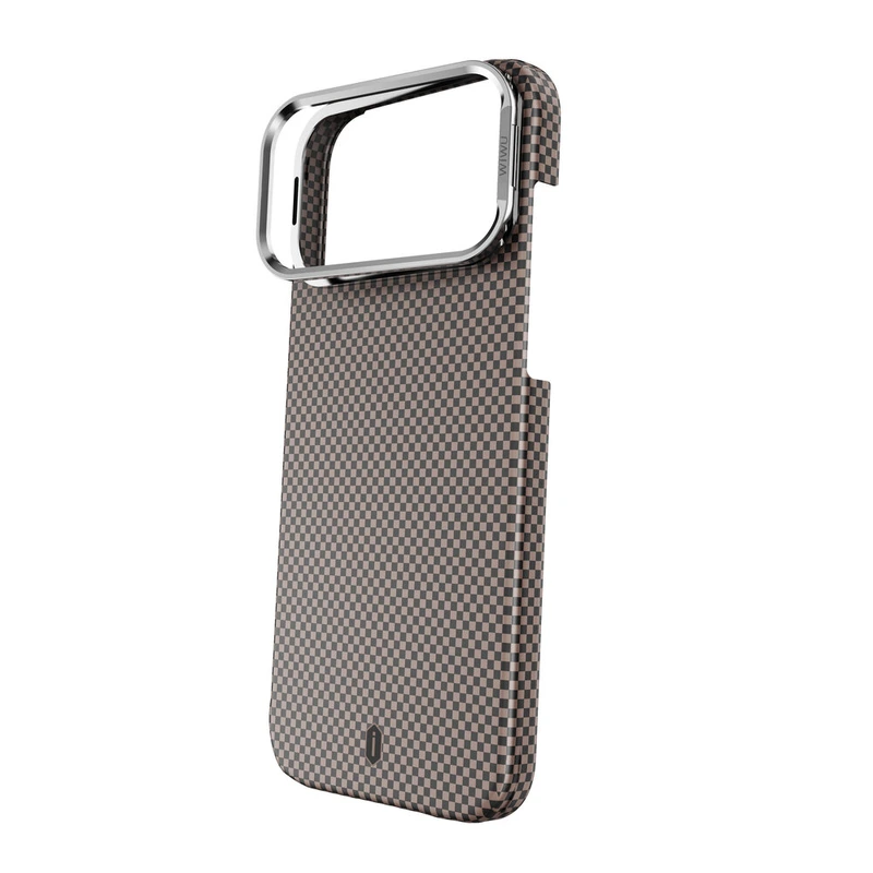 Чохол WIWU ARAMID ARMOR DCC-208 for iP17 Pro 6.3 Black &amp; Gold — WIWU
